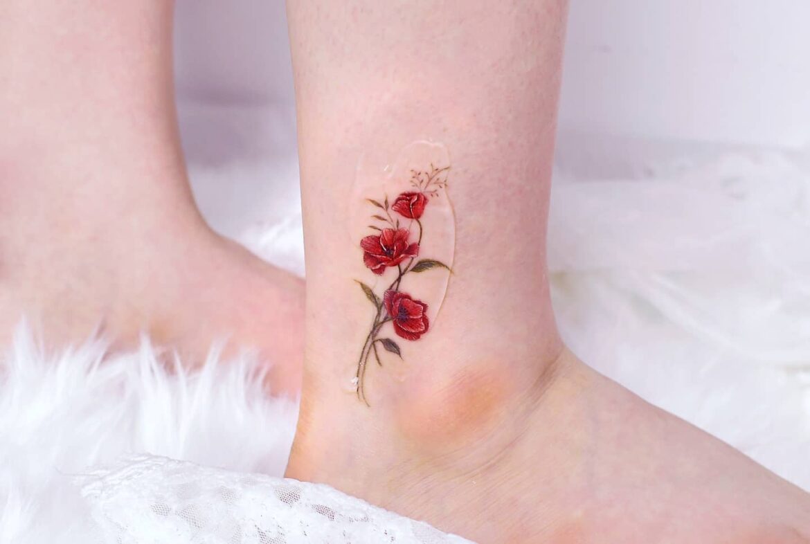 10 Ankle Flower Tattoo Ideas That Will Blow Your Mind