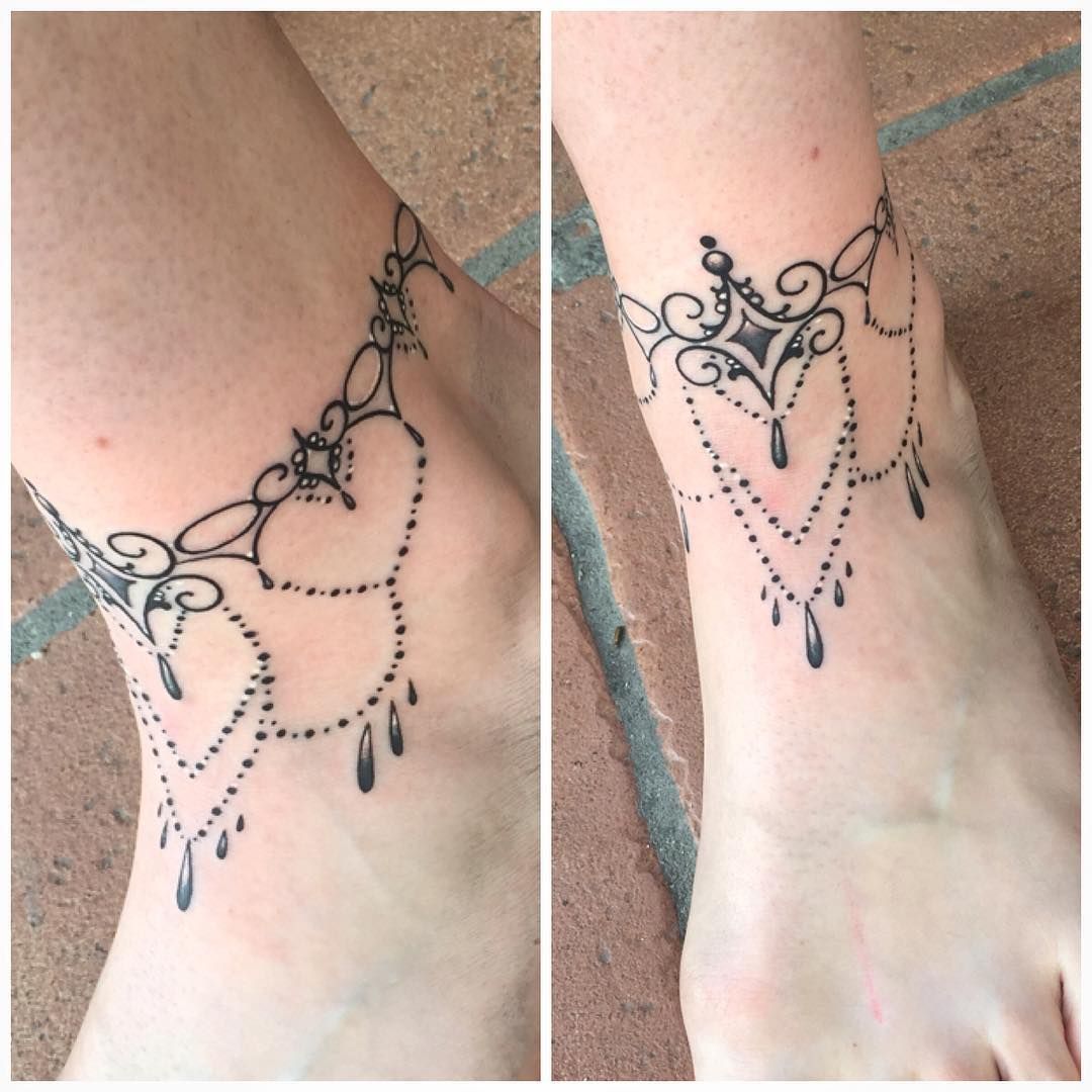 10 Anklet Tattoos For Girls Capricorn Ideas Anklet Tattoos Tattoos