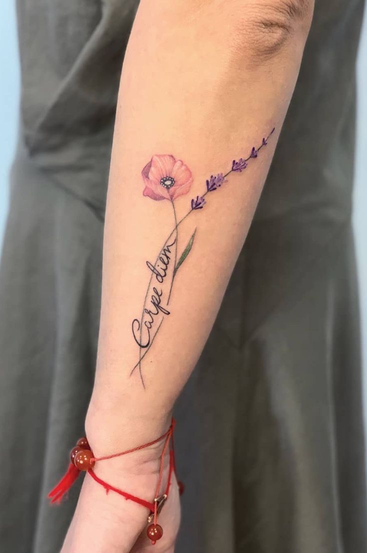 10 Beautiful Flower Tattoos For Your Wrist Pretty Designs