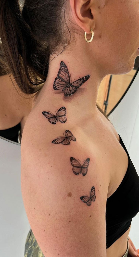 10 Best Butterfly Name Tattoo Ideas Butterfly Tattoo Butterfly