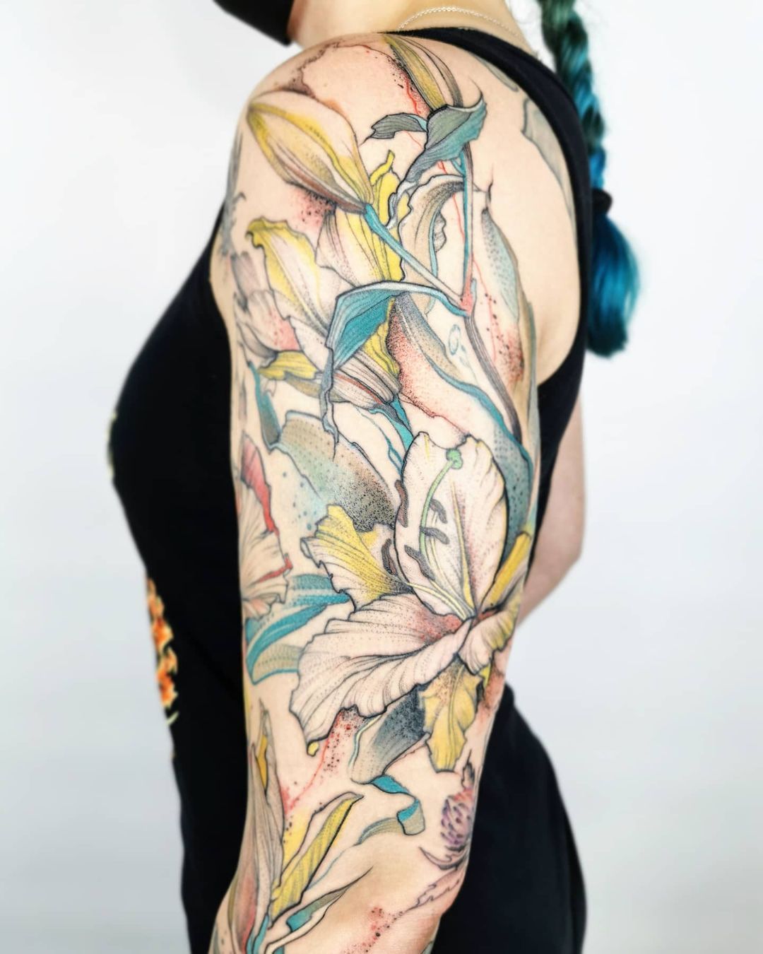 10 Best Floral Sleeve Tattoo Ideas You Have To See To Believe