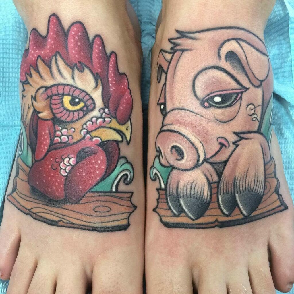 10 Best Pig And Rooster Tattoo Ideas That Will Blow Your Mind 2023