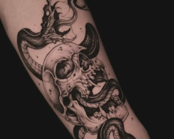 10 Forearm Skull Tattoo Designs Which Will Blow Your Mind