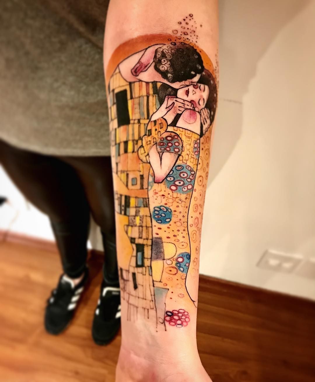 10 Gustav Klimt Tattoos For Art Lovers Demilked