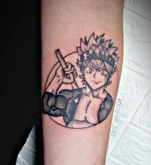 10 Unique Black Clover Tattoos For Your Inspiration Style Vp