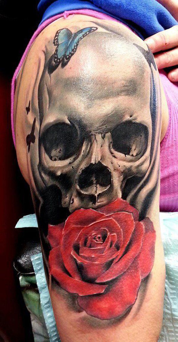 100 Awesome Skull Tattoo Designs Art And Design