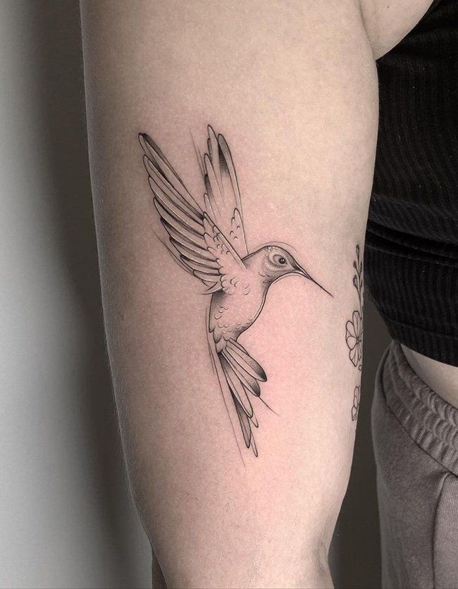 100 Beautiful Hummingbird Tattoos And Meaning The Trend Scout