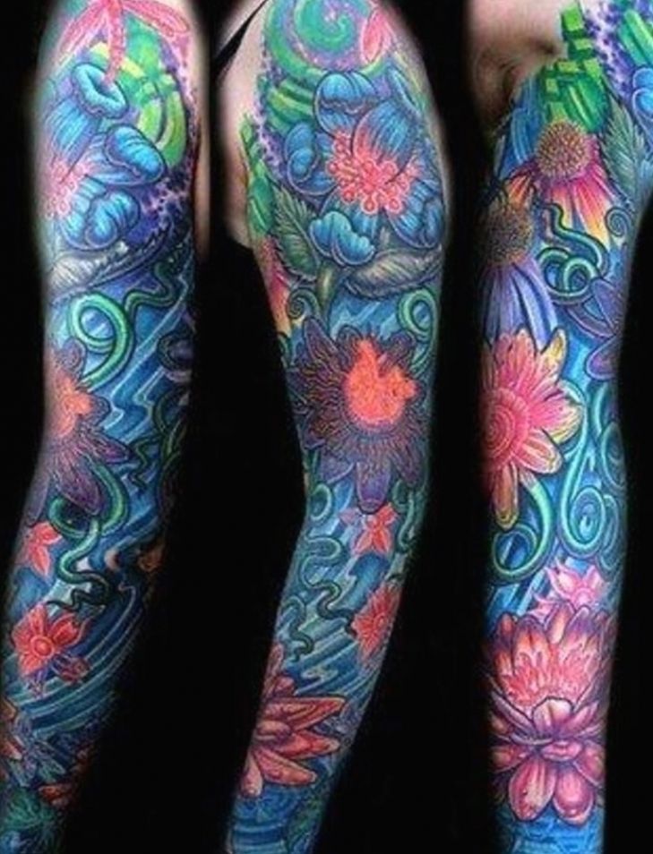 100 Colorful Tattoos Designs For Men And Women Tattoosera