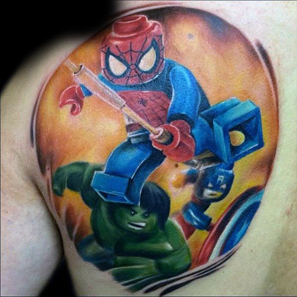 100 Cool Spiderman Tattoo Ideas For Men 2024 Guide Spiderman Tattoo