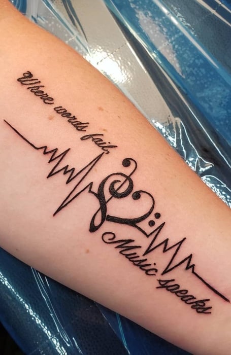 100 Coolest Music Tattoos For Men Women The Trend Spotter