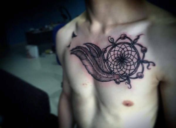 100 Dreamcatcher Tattoos For Men Divine Design Ideas