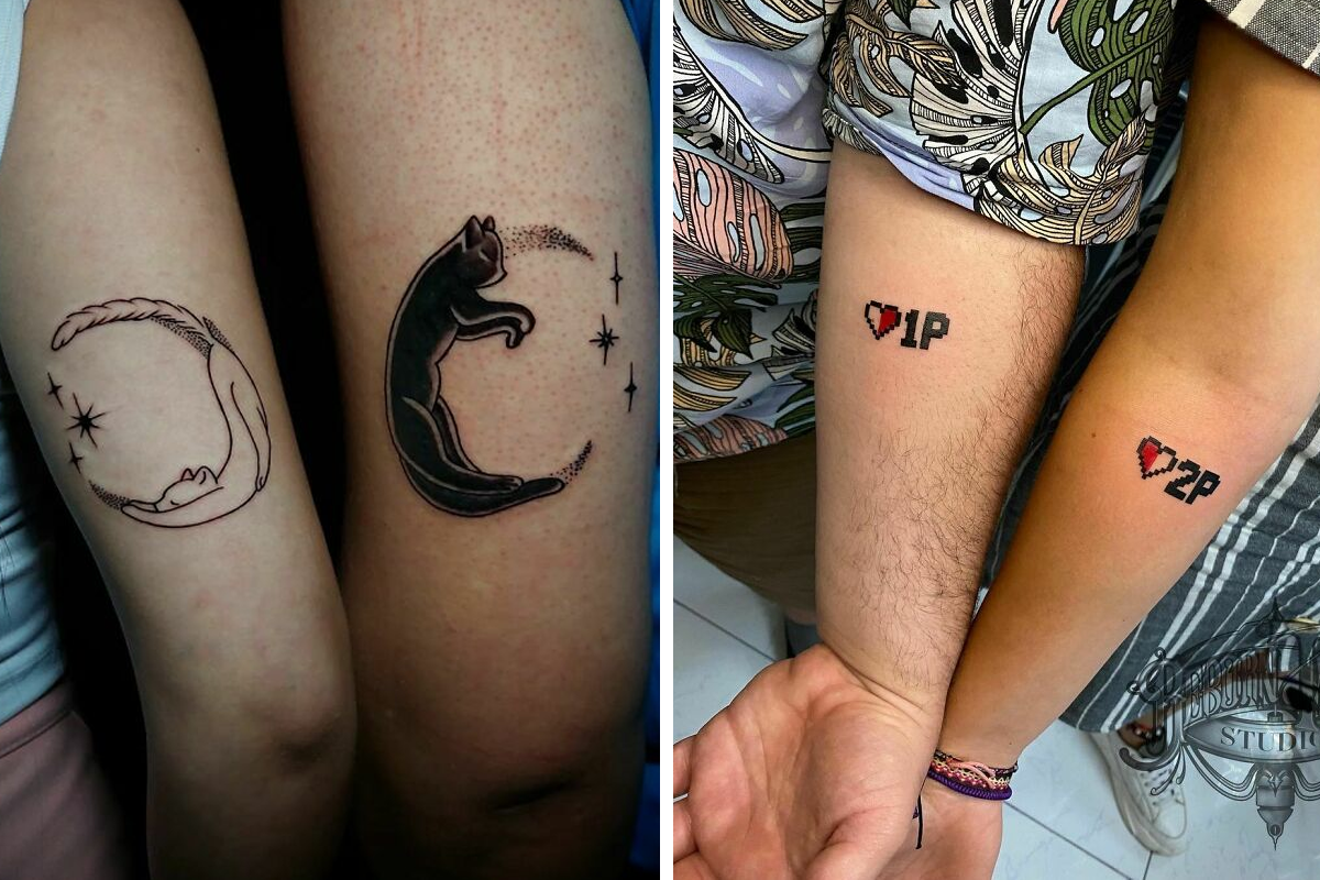 100 Matching Tattoos For Siblings To Celebrate Brother And Sister Love