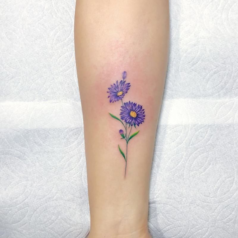 100 Pretty Birth Flower Tattoos And Their Symbolic Meaning Birth Flower Tattoos Flower