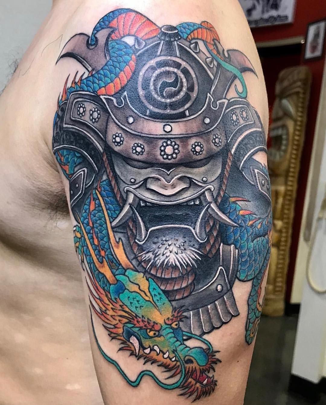 101 Amazing Samurai Mask Tattoo Ideas That Will Blow Your Mind