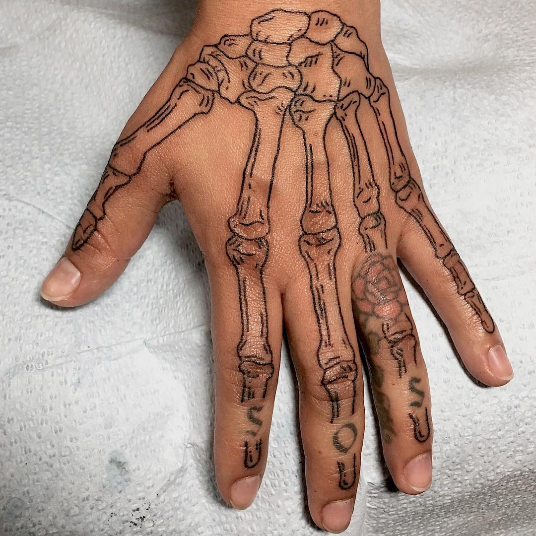 101 Amazing Skeleton Hand Tattoo Ideas That Will Blow Your Mind Artofit