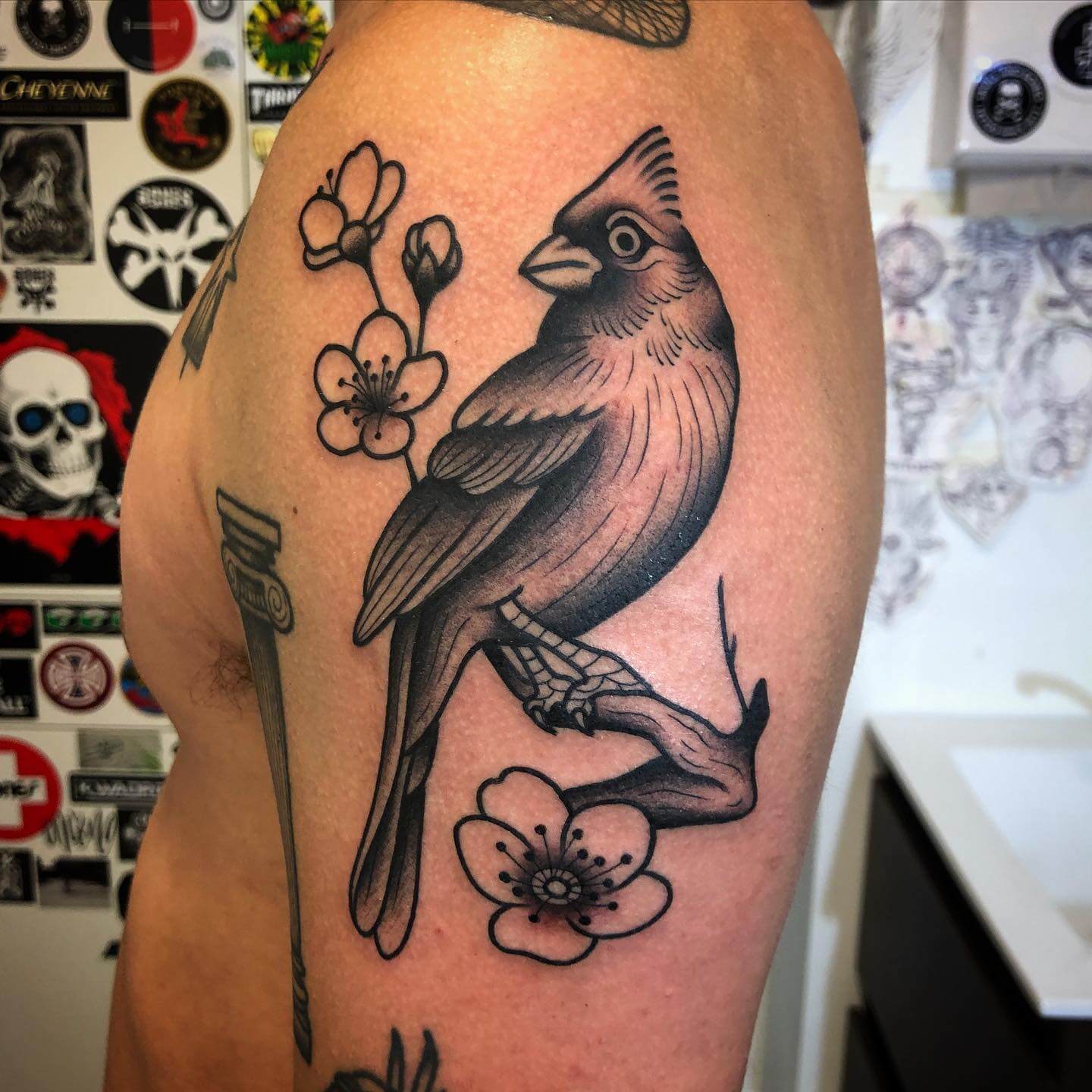 101 Best Black Cardinal Tattoo Ideas That Will Blow Your Mind