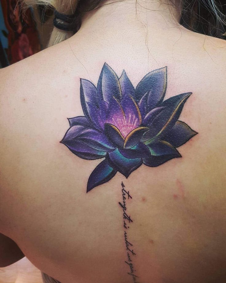 101 Best Black Lotus Tattoo Designs You Need To See