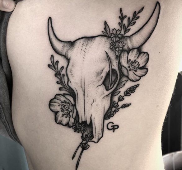 101 Best Cow Skull Tattoo Ideas You Ll Have To See To Believe