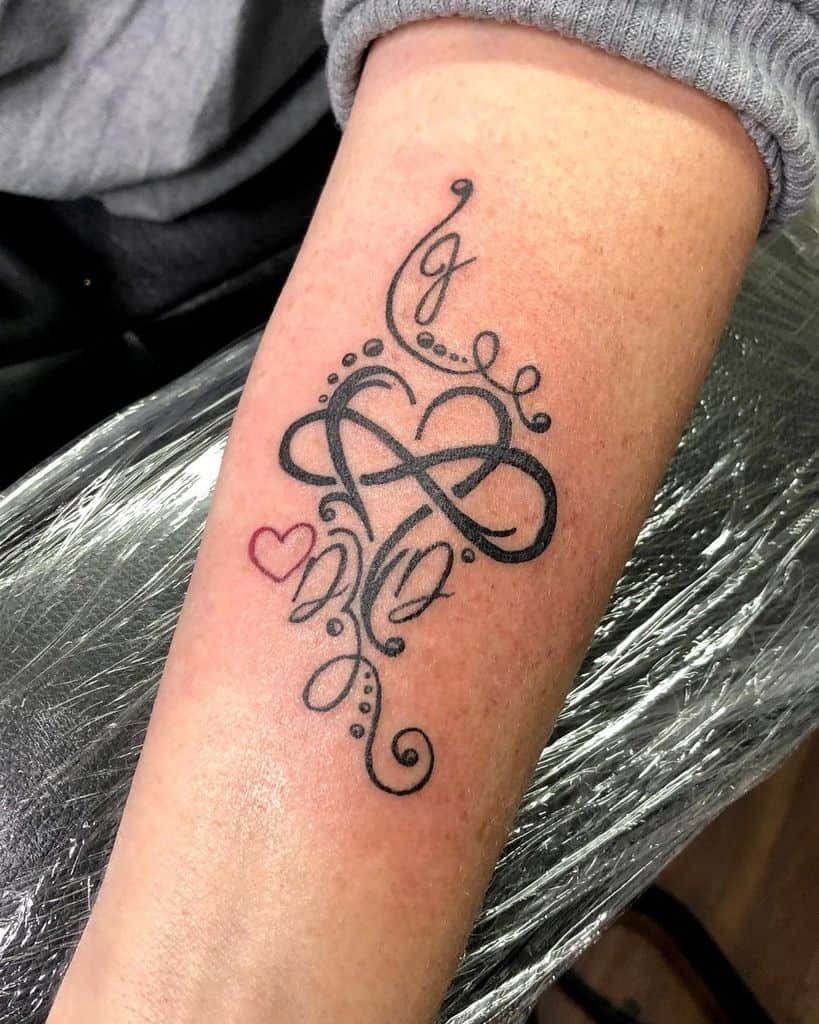 101 Best Infinity Heart Tattoo With Names Ideas That Will Blow Your Mind