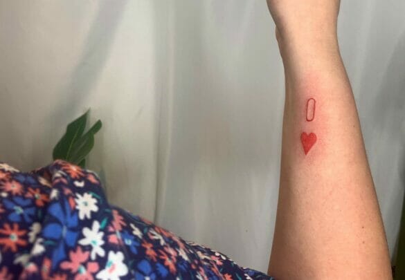 101 Best Minimalist Red Ink Tattoo Ideas That Will Blow Your Mind