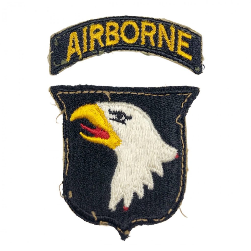 101St Airborne Division Patch Tattoo Located On The