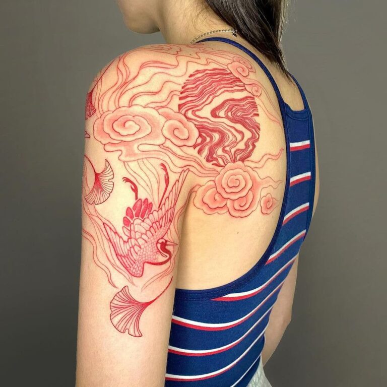 104 Red Tattoo Ideas All You Have To Know About Red Ink Tattoo Design