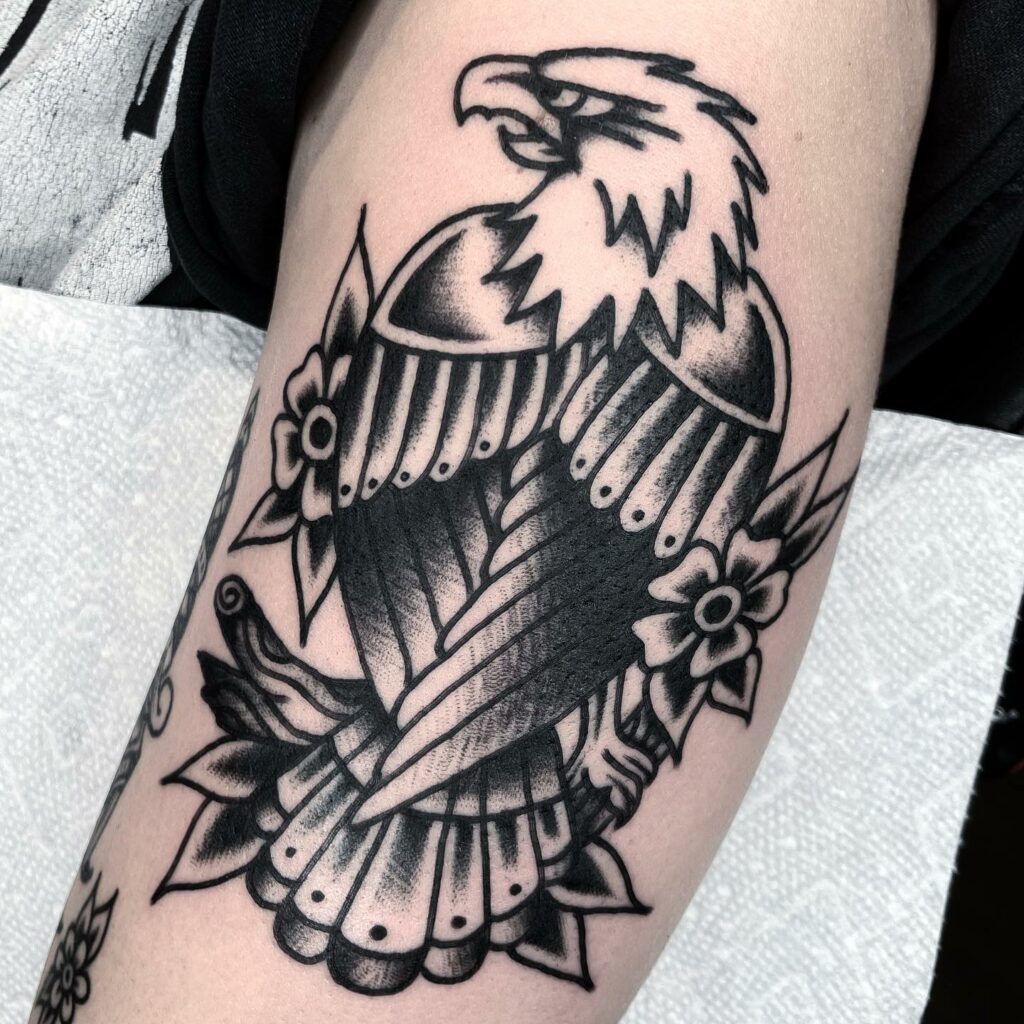 11 American Traditional Eagle Tattoo Ideas That Will Blow Your Mind