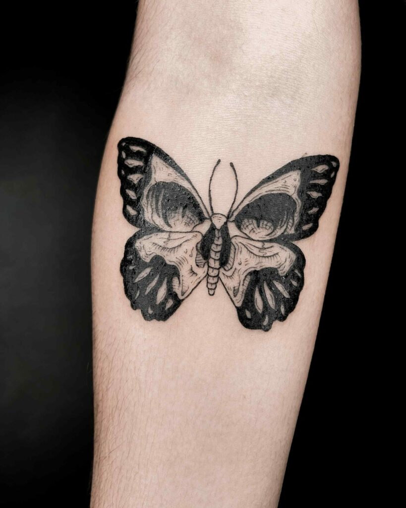 11 Butterfly With Skull Tattoo Ideas That Will Blow Your Mind