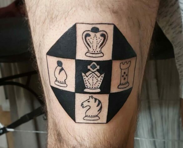 11 Chess Board Tattoo Ideas That Will Blow Your Mind