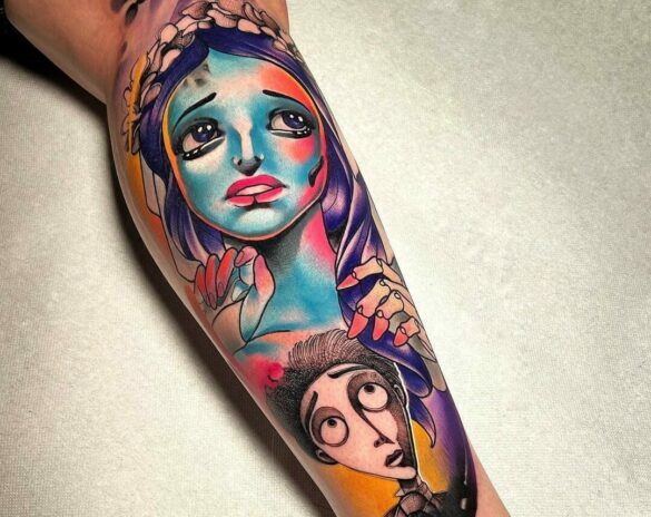 11 Corpse Bride Tattoo Ideas That Will Blow Your Mind