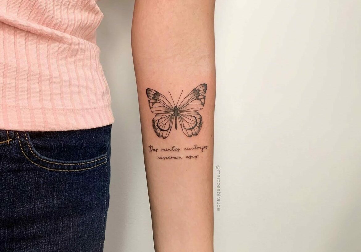 11 Female Butterfly Forearm Tattoo Ideas That Will Blow Your Mind Away