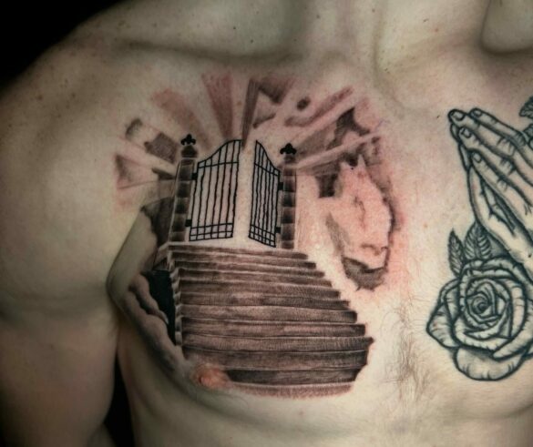 11 Heaven Gates Tattoo Ideas That Will Blow Your Mind