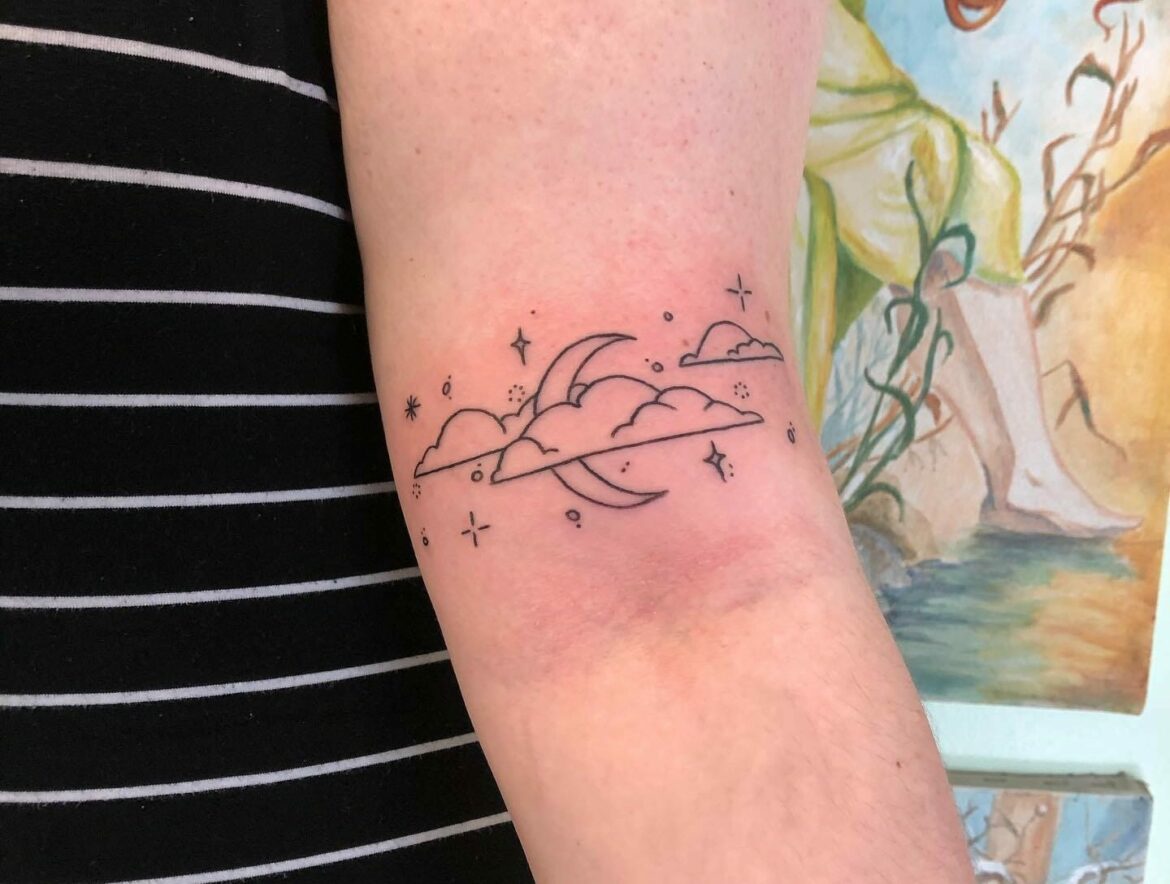 11 Meaningful Moon And Stars Tattoo Ideas That Will Blow Your Mind