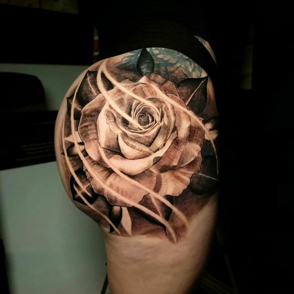 11 Rose Hip Tattoo Ideas That Will Blow Your Mind