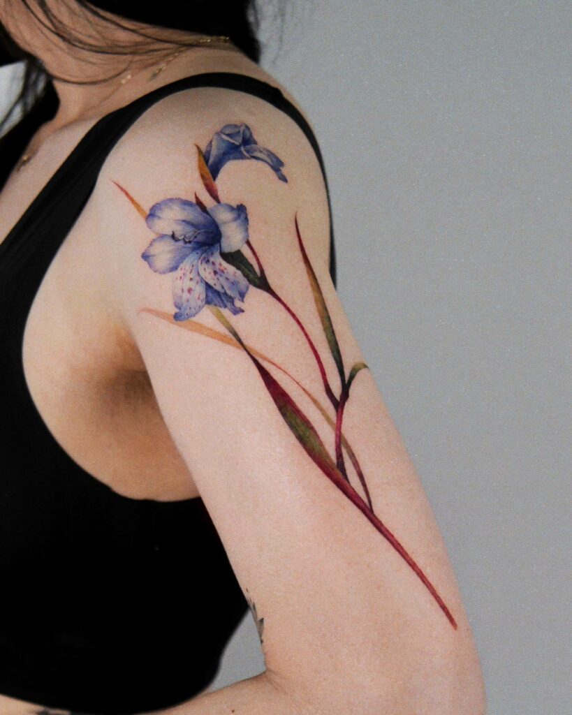 12 August Birth Flower Tattoo Ideas That Will Blow Your Mind