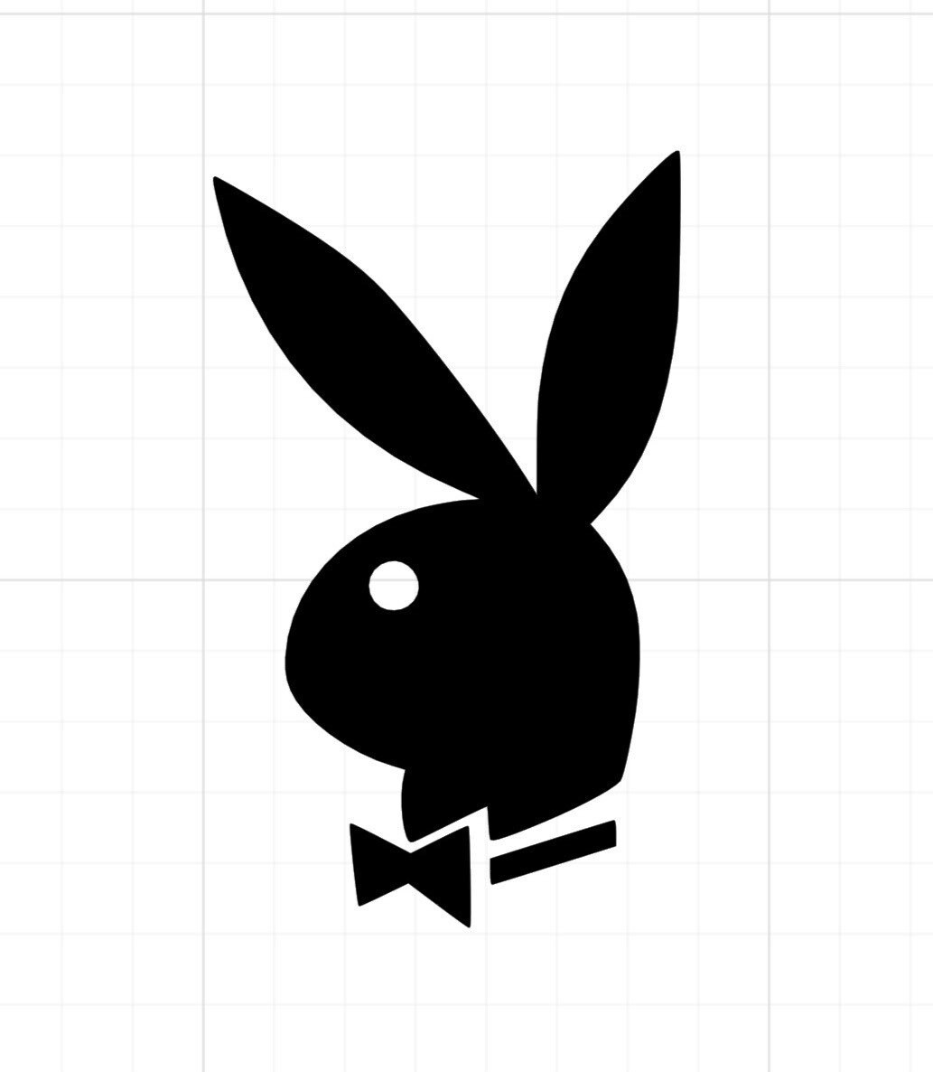 12 Piece Playboy Bunny Tanning Stickers Etsy