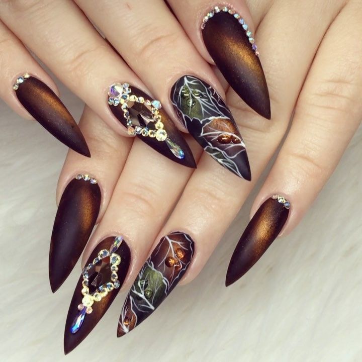 12 Super Cute Fall Nail Art Designs