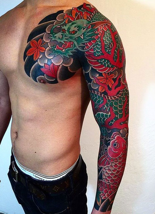 125 Best Japanese Tattoos For Men Cool Designs Ideas Meanings 2022