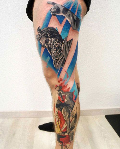 125 Best Leg Tattoos For Men Cool Ideas Designs 2019 Guide Leg