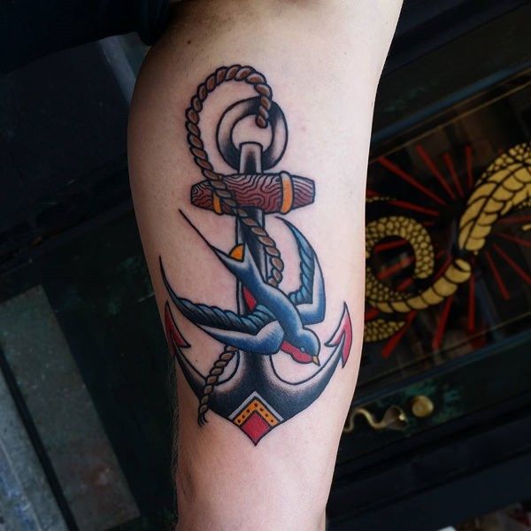 125 Stunning Anchor Tattoos With Rich Meaning