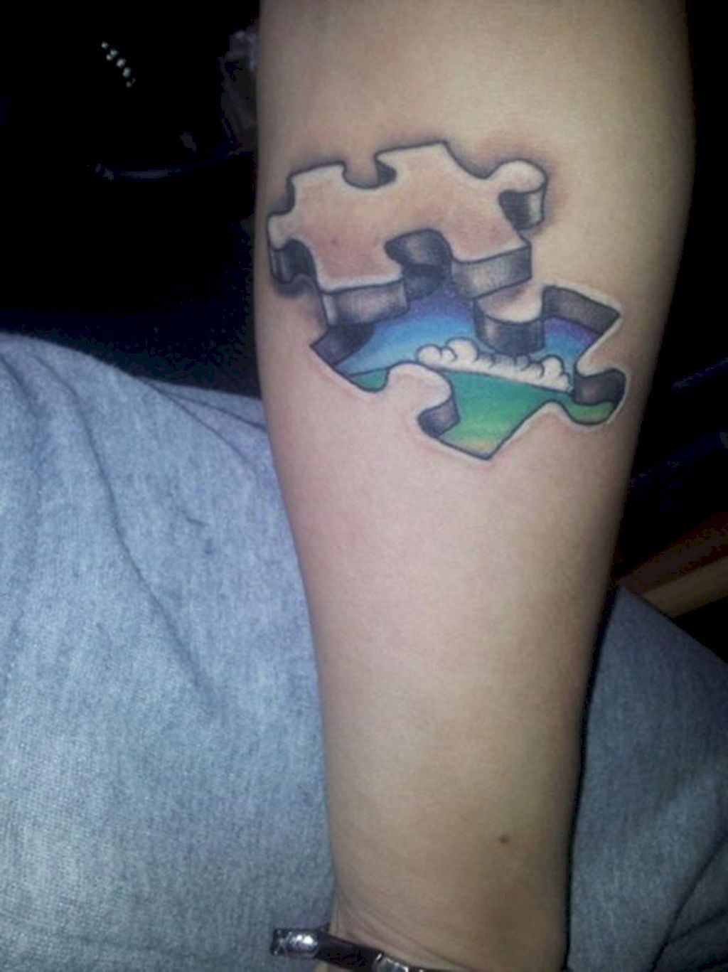 13 Amazing Small Autism Puzzle Piece Tattoo Image Hd