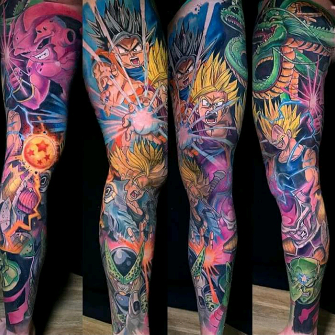 13 Awesome Dragon Ball Z Tattoos For Serious Fans Dragon Ball Tattoo