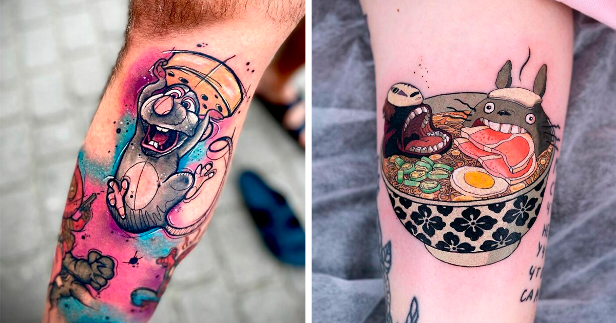 130 Cartoon Tattoo Ideas Inspired By All Time Favorite Animated Shows