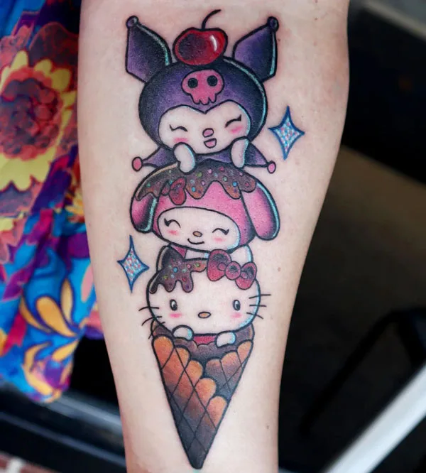 133 Awe Inspiring Hello Kitty Tattoos That Bring Back Childhood Memories