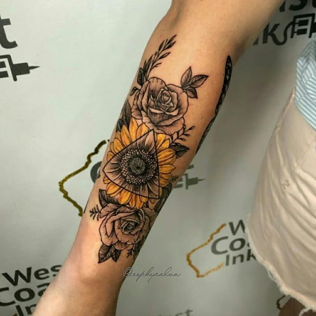 135 Sunflower Tattoo Ideas Best Rated Designs In 2021