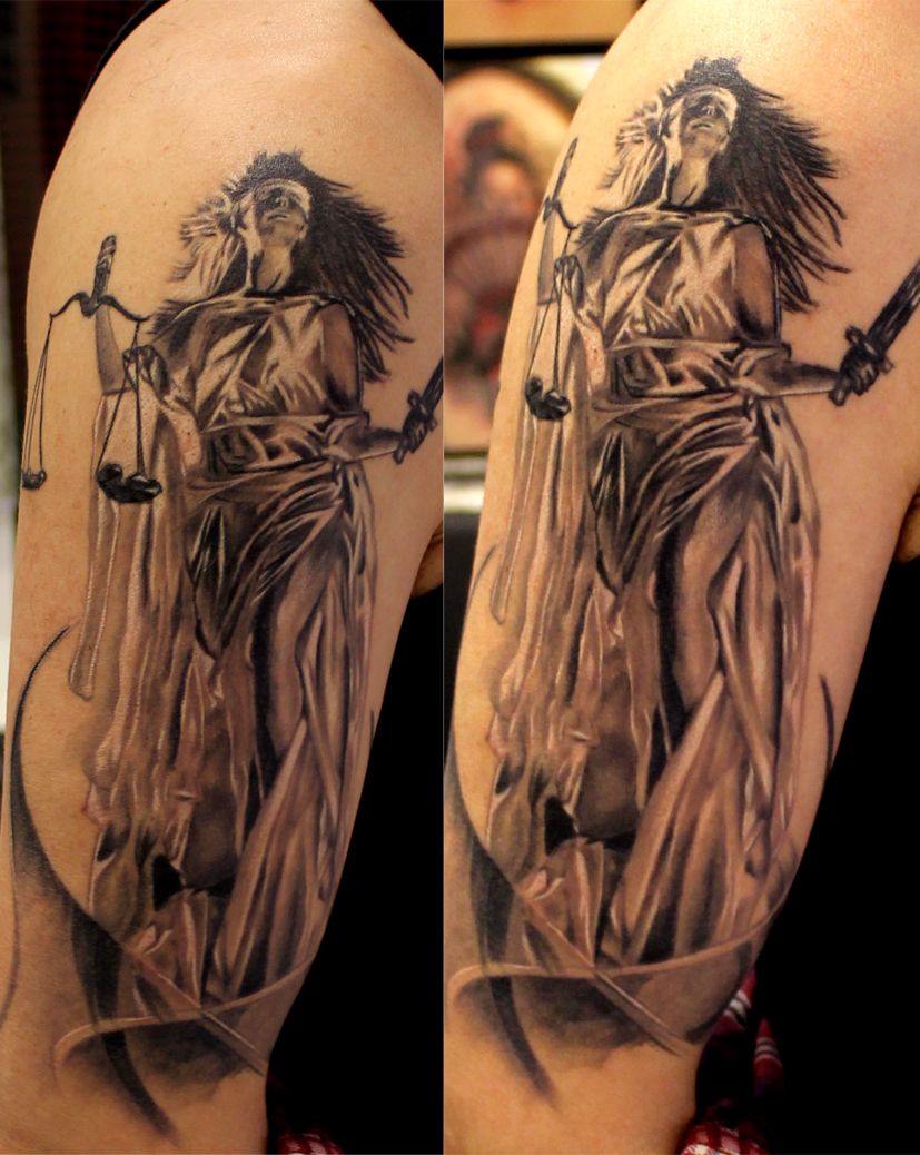 14 Blind Justice Ideas Justice Tattoo Lady Justice Tattoos