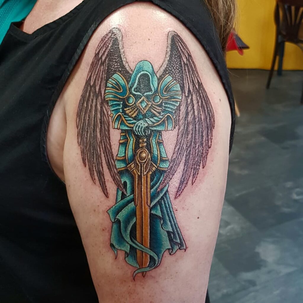 14 Guardian Angel Tattoo Ideas You Have To See To Believe