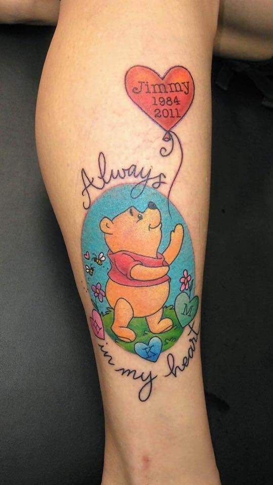 15 Amazing Winnie The Pooh Tattoo Designs For Art Body Lovers