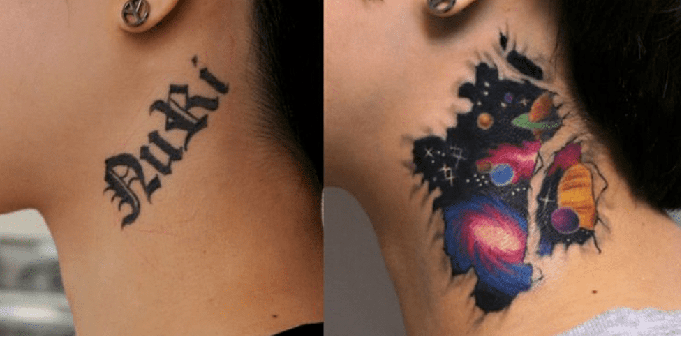 15 Clever Cover Up Ideas For Your Ex Name Tattoo Removery