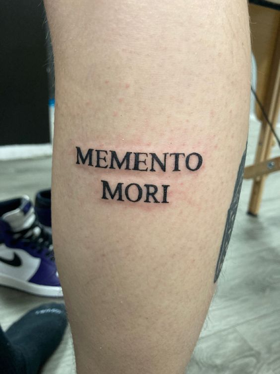 15 Inspirational Ideas For Memento Mori Tattoo